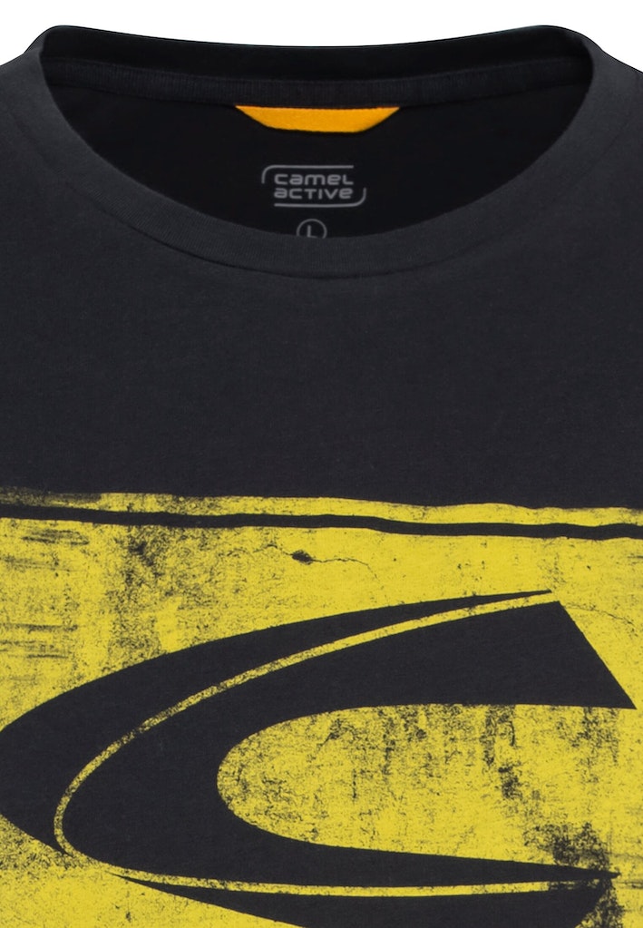 T-shirts korte mouw grijs Camel active