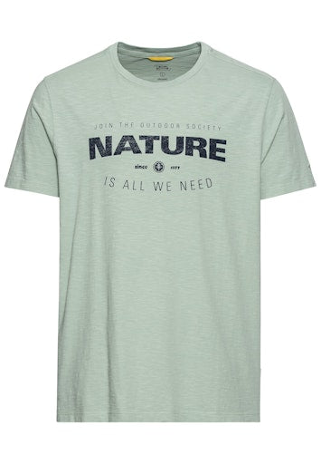 T-shirts korte mouw groen Camel active