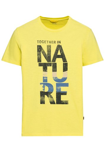 T-shirts korte mouw geel Camel active