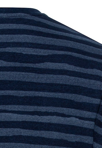 T-shirts lange mouw navy Camel active