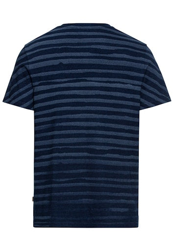 T-shirts lange mouw navy Camel active