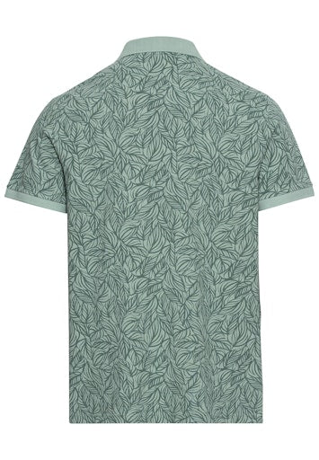 Polo's korte mouw groen Camel active