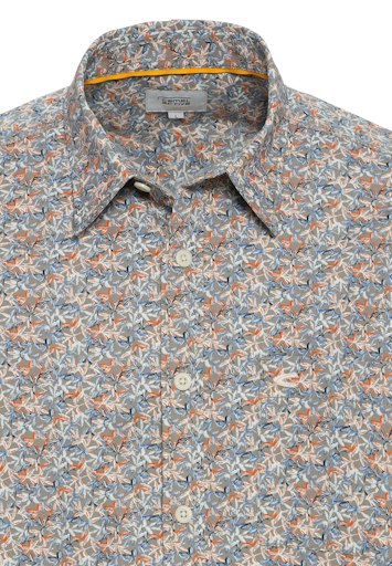 Hemden korte mouw multicolor Camel active