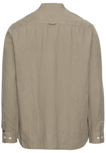 Hemden lange mouw beige Camel active