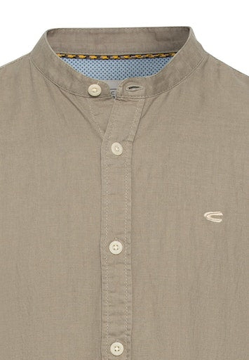 Hemden lange mouw beige Camel active
