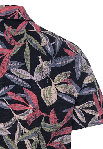 Polo's korte mouw navy Camel active