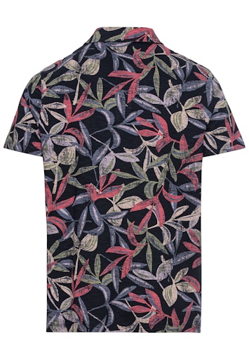 Polo's korte mouw navy Camel active