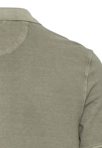 Polo's korte mouw groen Camel active