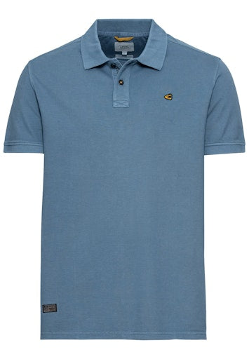 Polo's korte mouw blauw Camel active