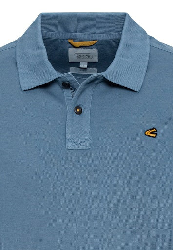 Polo's korte mouw blauw Camel active