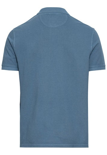 Polo's korte mouw blauw Camel active