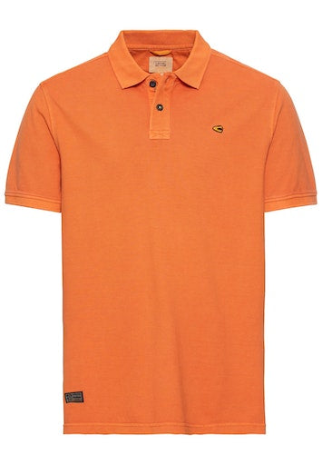 Polo's korte mouw oranje Camel active