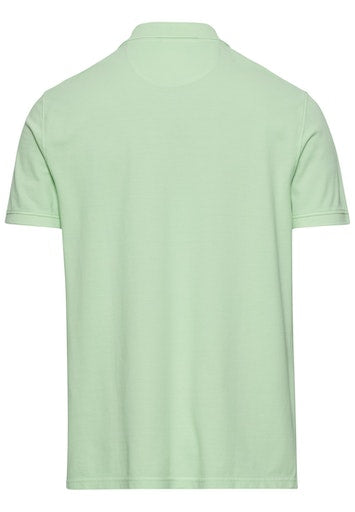 Polo's korte mouw groen Camel active