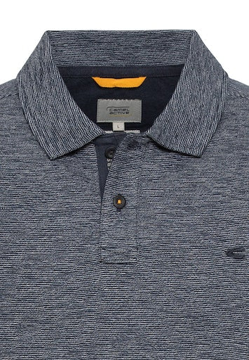Polo's korte mouw navy Camel active