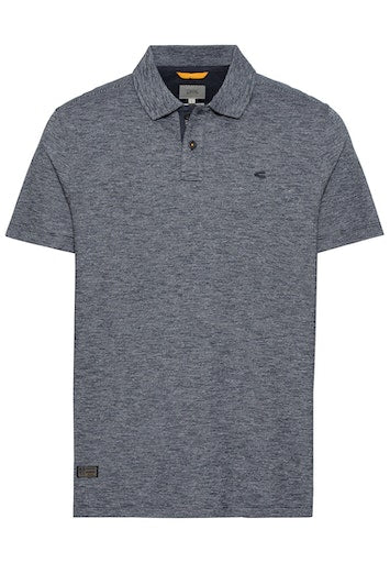 Polo's korte mouw navy Camel active