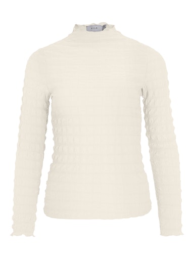 T-shirts lange mouw beige VILA