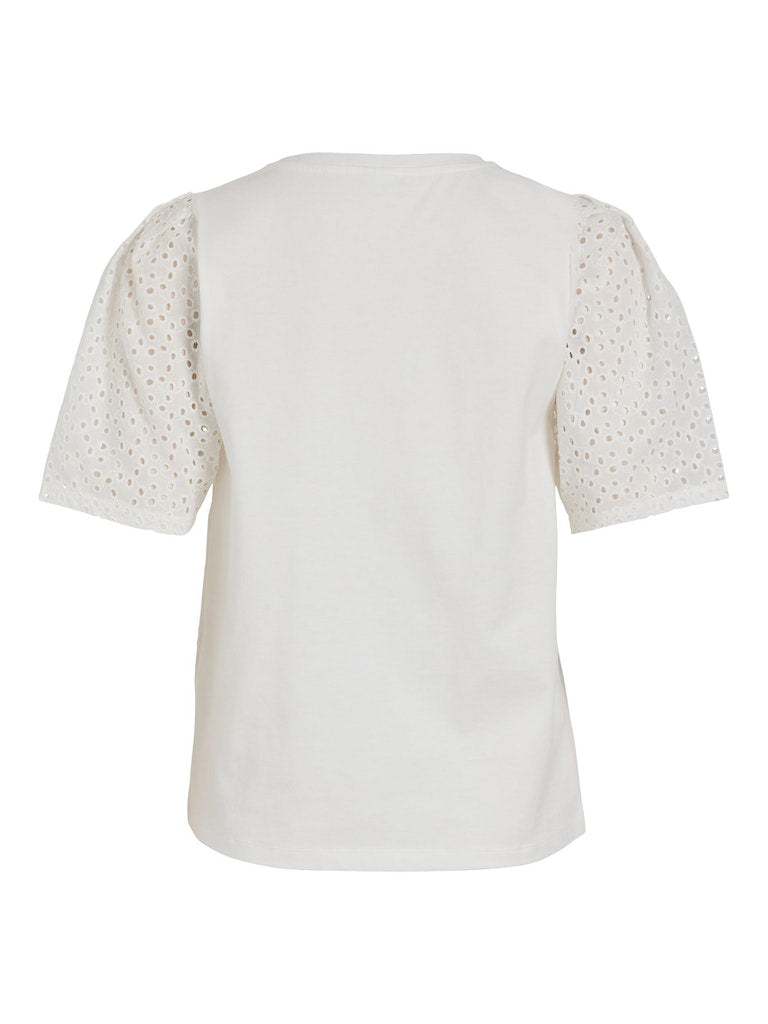 T-shirts korte mouw grijs VILA