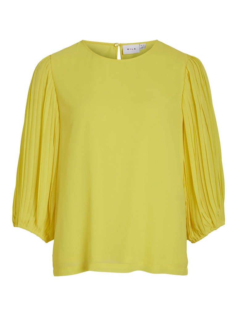 Blouses lange mouw geel VILA