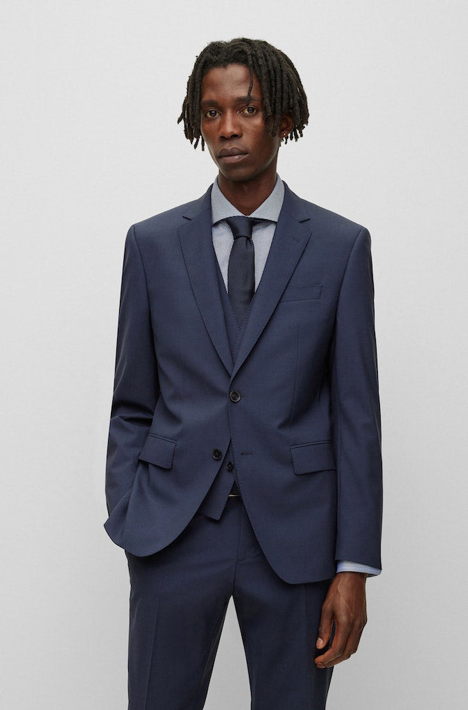 Sportvesten blauw Boss Men Black