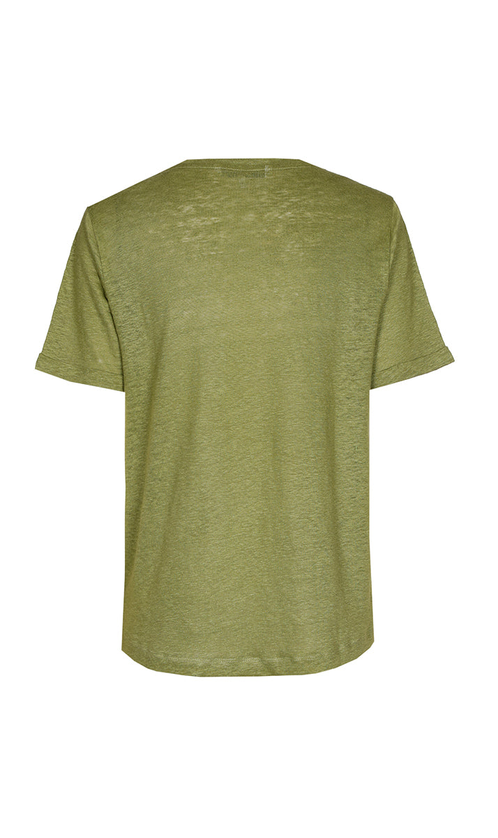 T-shirts korte mouw groen Xandres