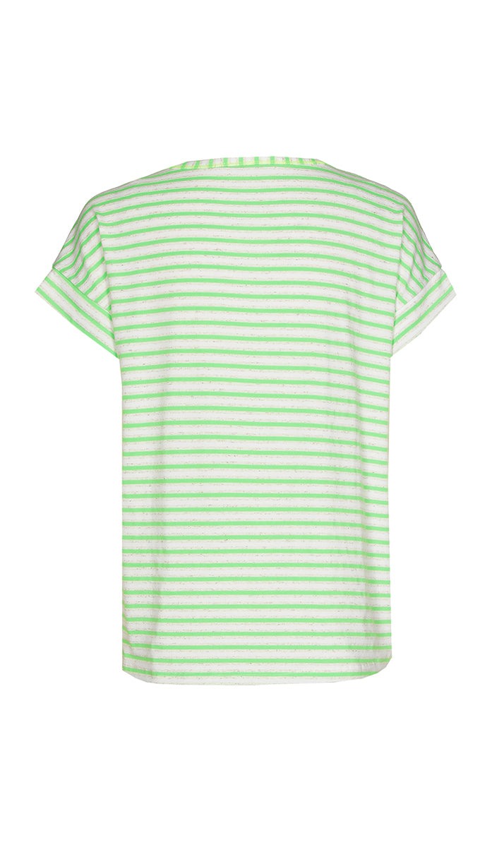 T-shirts korte mouw groen Xandres