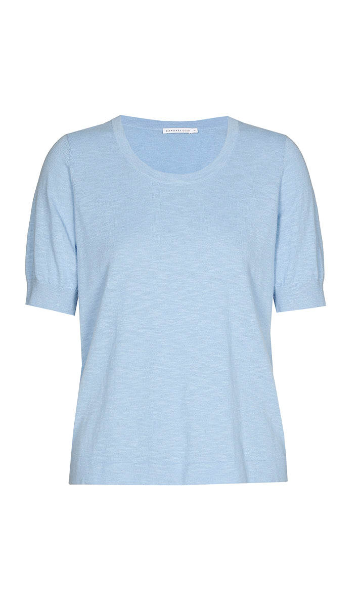 Pulls blauw Xandres Gold