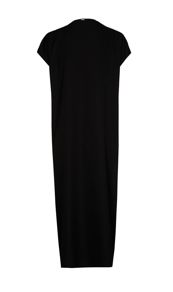 Jurken korte mouw zwart Xandres