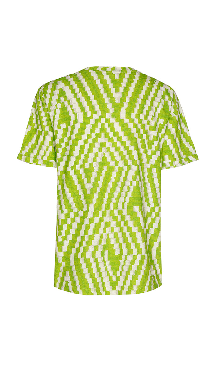 T-shirts korte mouw groen Xandres