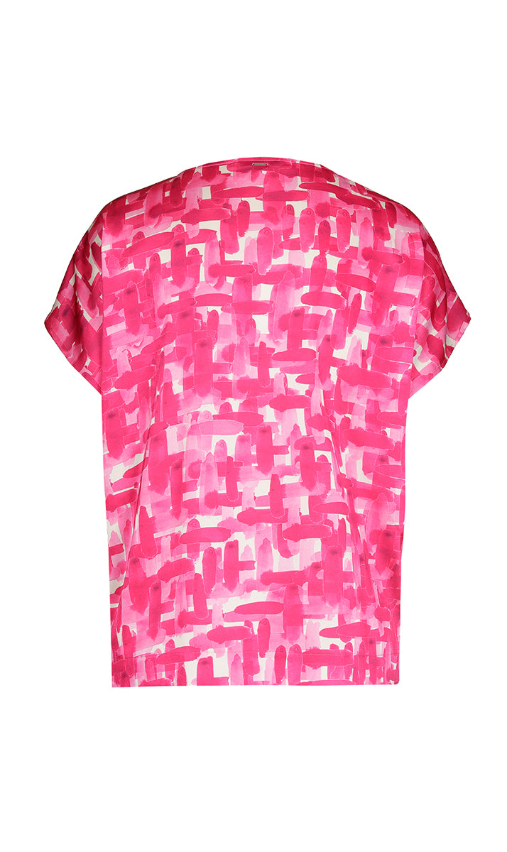 Blouses korte mouw roze Xandres Gold