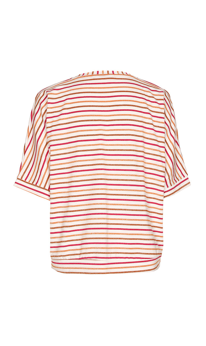 T-shirts korte mouw roze Xandres