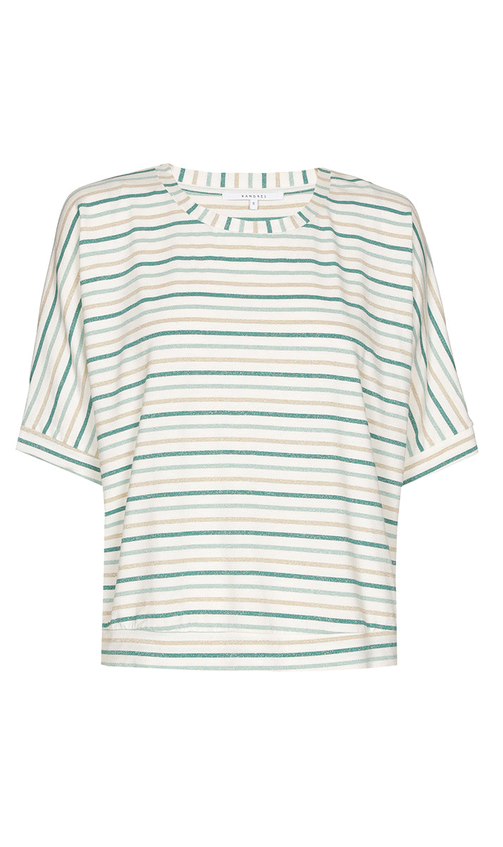 T-shirts korte mouw groen Xandres