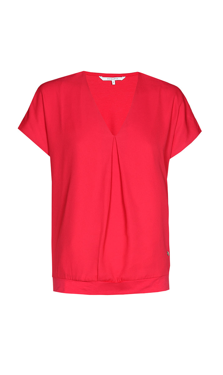 T-shirts korte mouw roze Xandres