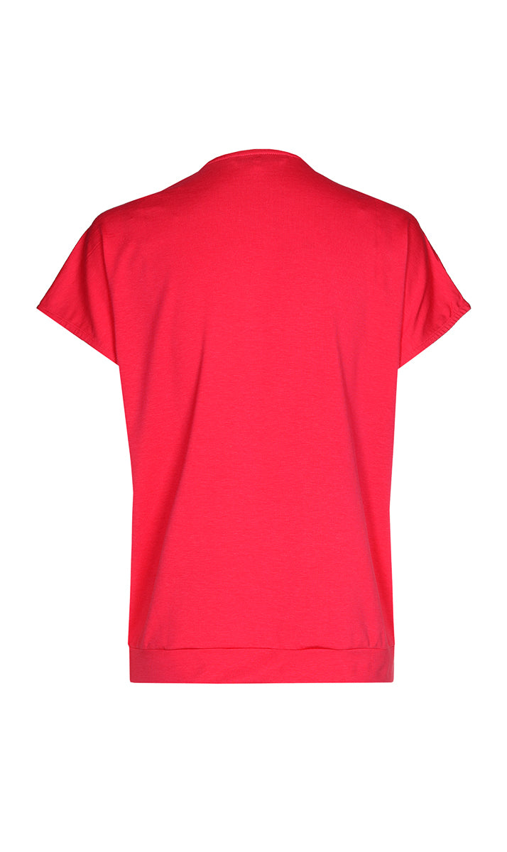 T-shirts korte mouw roze Xandres