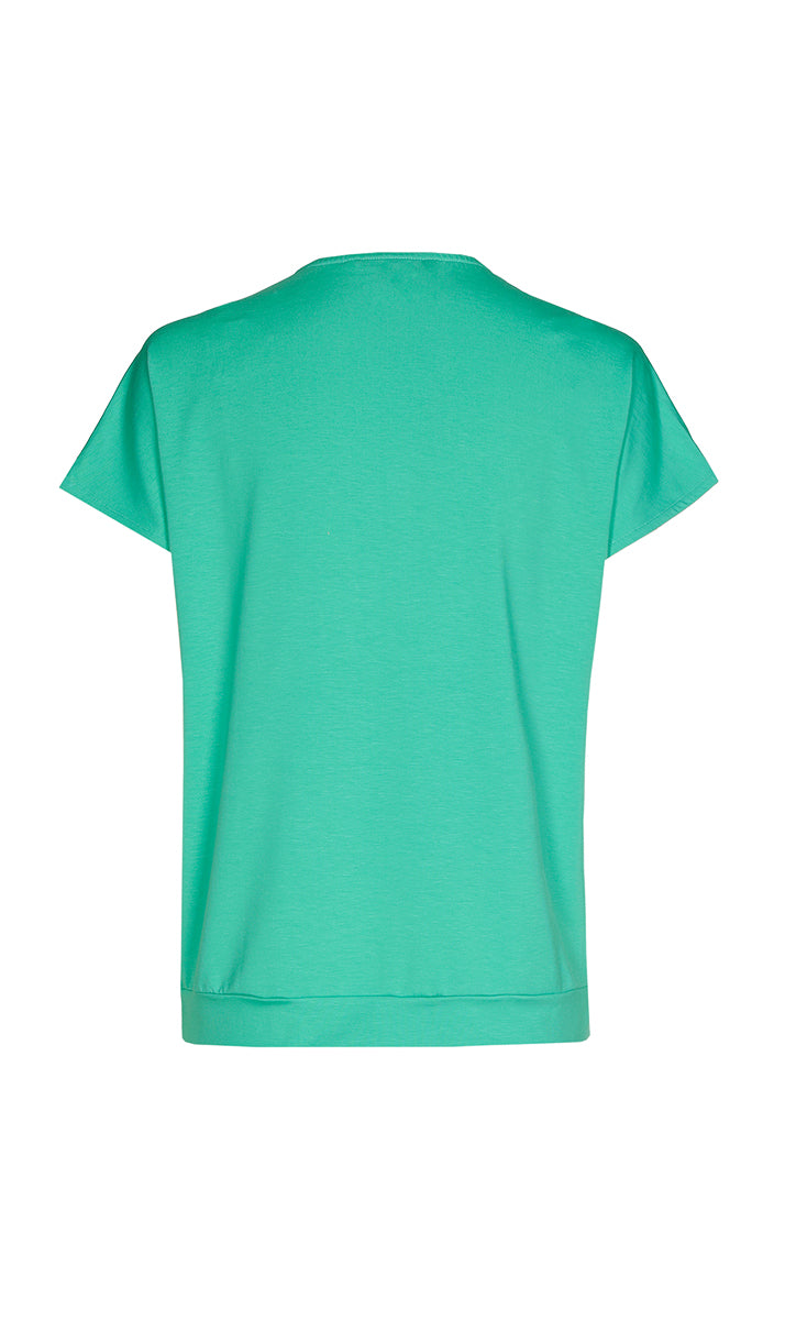 T-shirts korte mouw groen Xandres