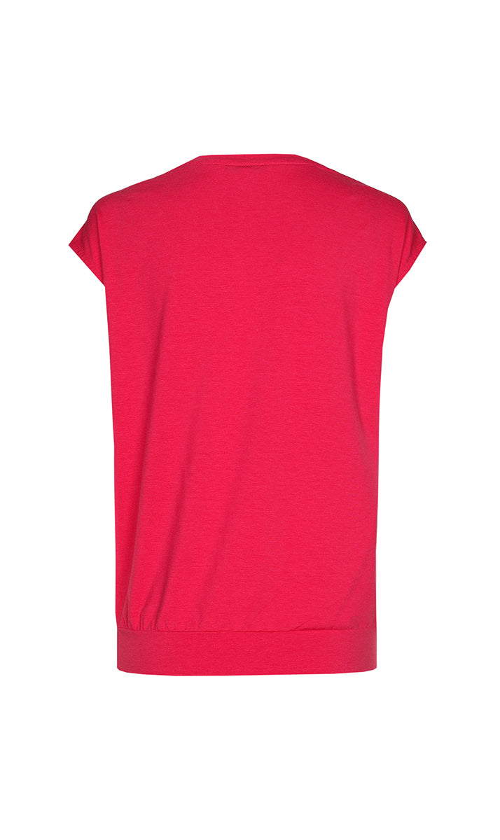 T-shirts korte mouw roze Xandres