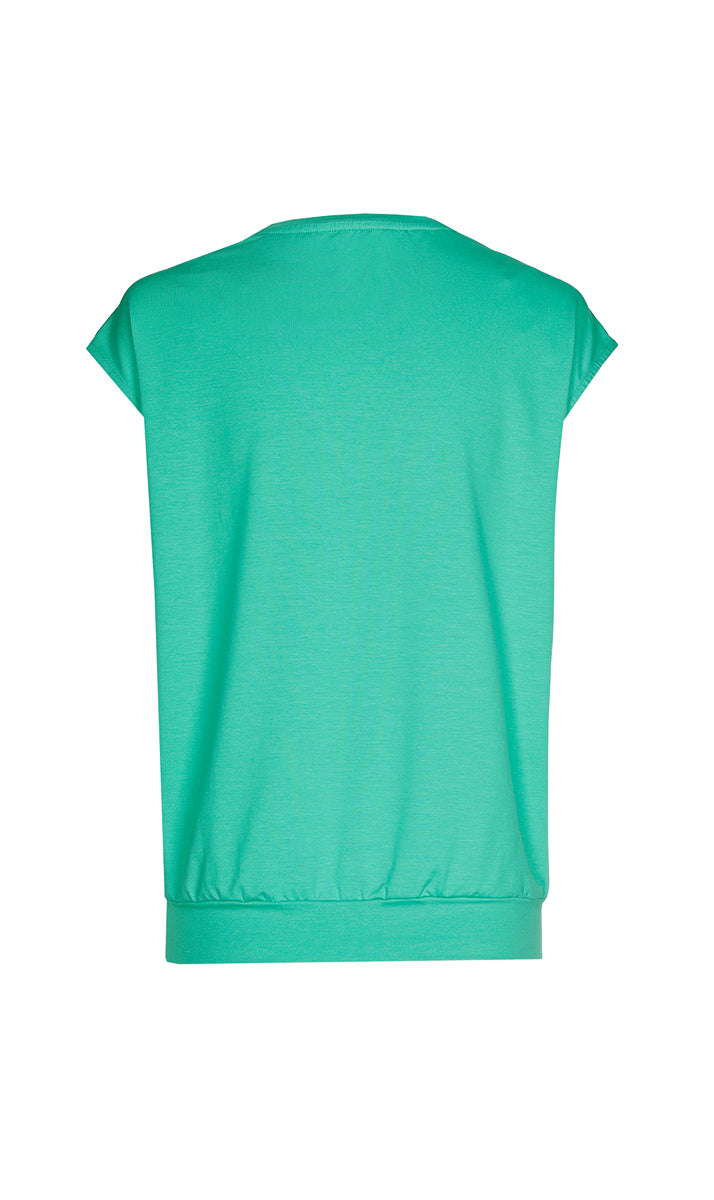 T-shirts korte mouw groen Xandres