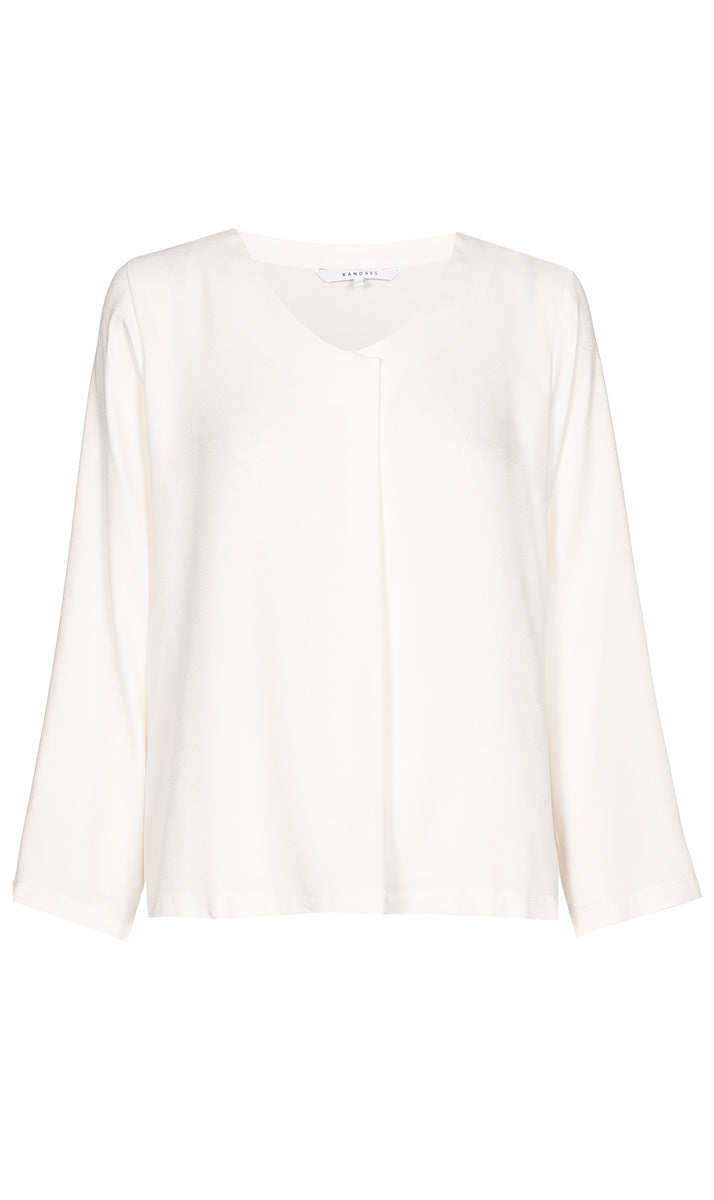 T-shirts lange mouw wit Xandres