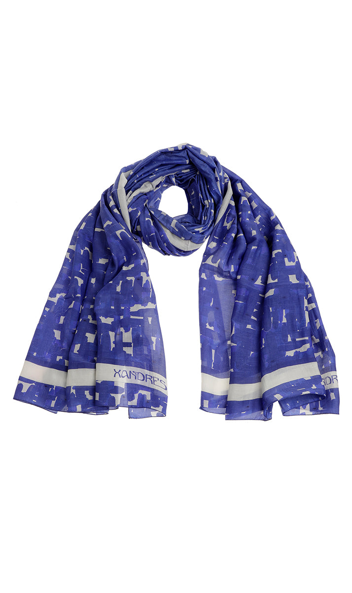 Sjaals paars Xandres