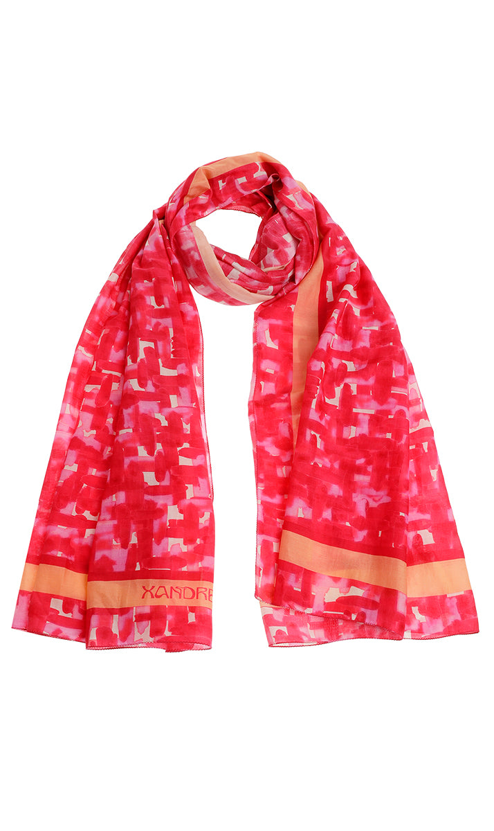 Sjaals roze Xandres