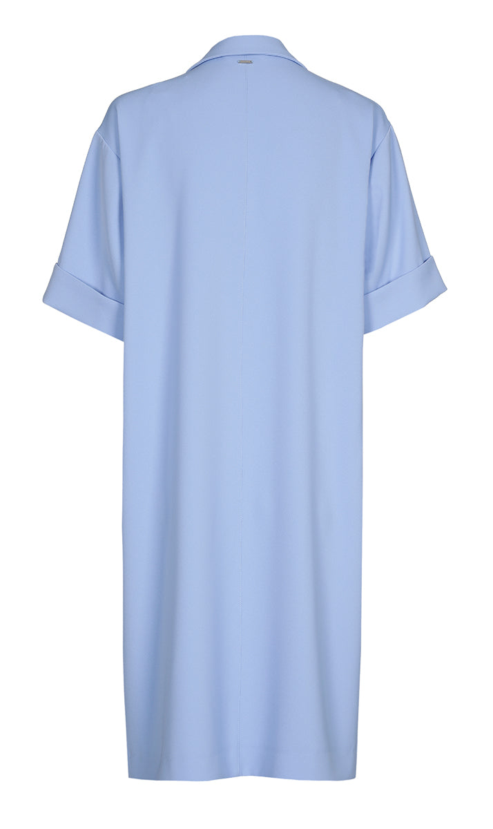 Jurken korte mouw blauw Xandres