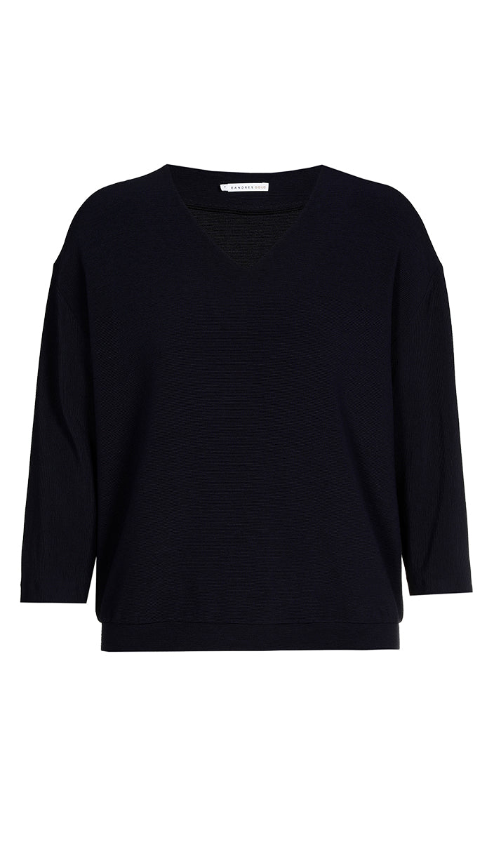 T-shirts lange mouw blauw Xandres Gold