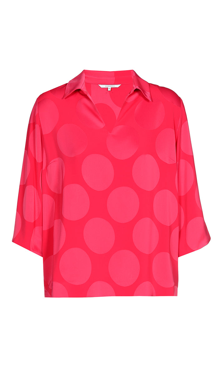 Blouses lange mouw roze Xandres Gold