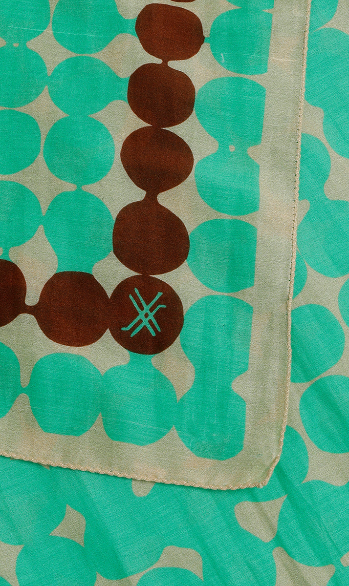 Sjaals groen Xandres