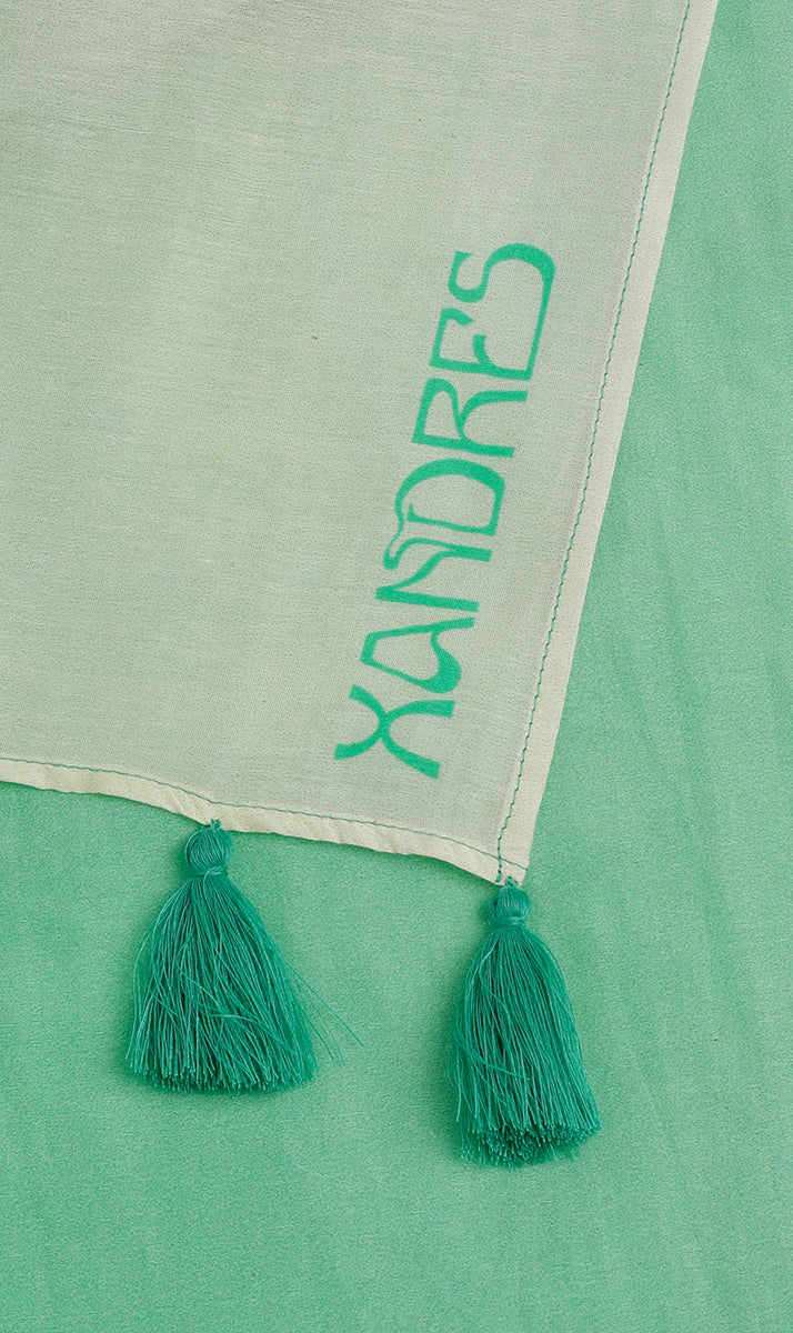 Sjaals groen Xandres