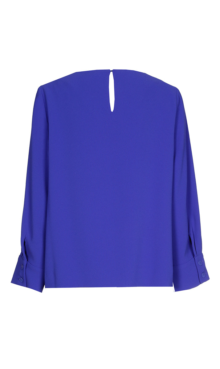 Blouses lange mouw paars Xandres