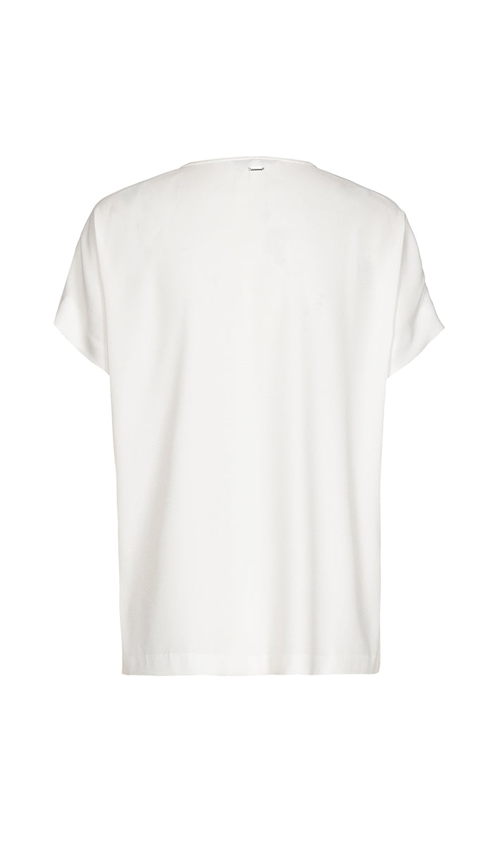 Blouses korte mouw wit Xandres