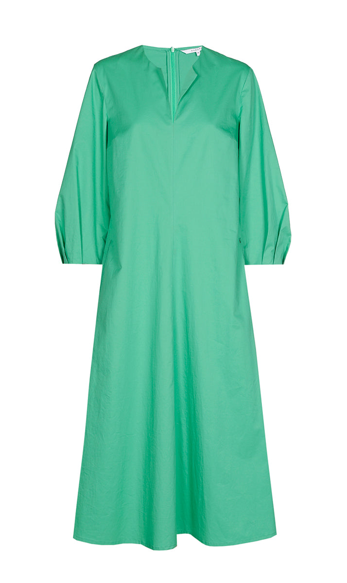 Jurken lange mouw groen Xandres