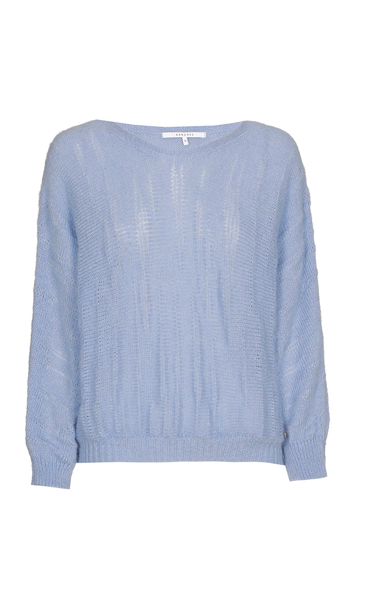 Pulls blauw Xandres