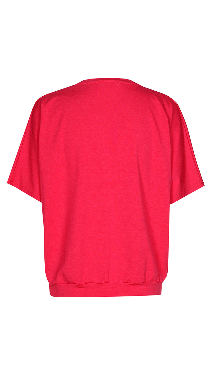 T-shirts korte mouw roze Xandres