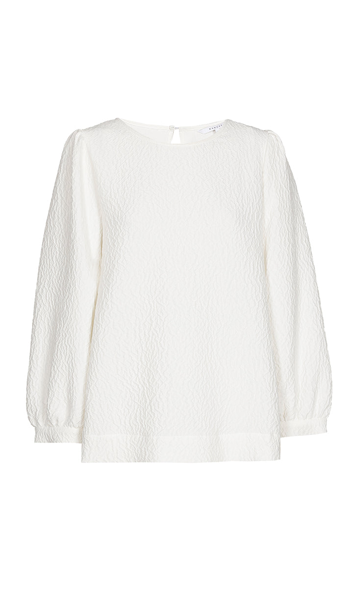 Blouses lange mouw wit Xandres